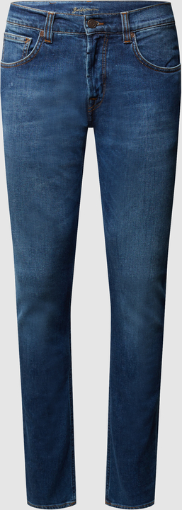 Niebieskie jeansy Baldessarini w stylu casual