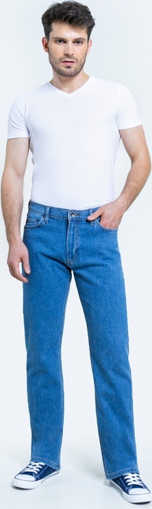 Niebieskie jeansy Big Star z jeansu
