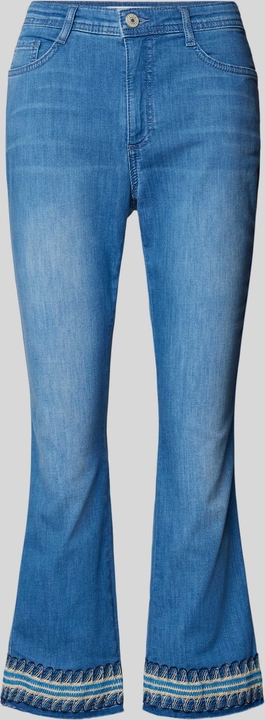 Niebieskie jeansy Brax w street stylu