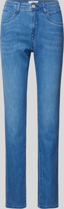 Niebieskie jeansy Brax w street stylu z bawełny
