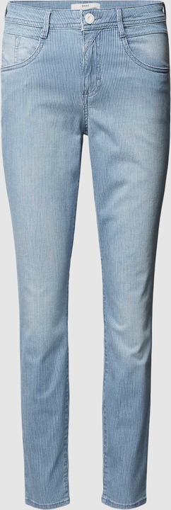 Niebieskie jeansy Brax w street stylu z bawełny