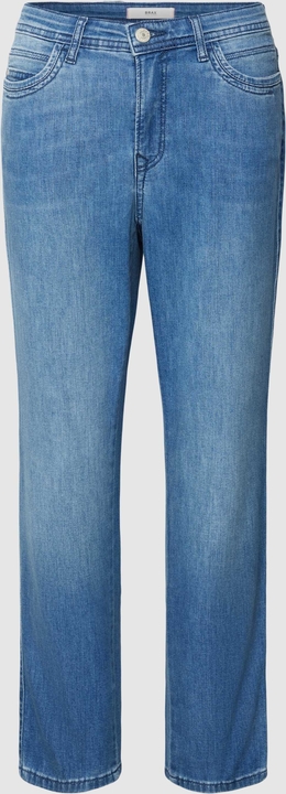Niebieskie jeansy Brax z bawełny w stylu casual