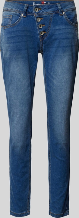 Niebieskie jeansy Buena Vista z bawełny