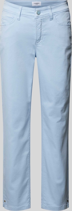 Niebieskie jeansy Cambio w stylu casual z bawełny