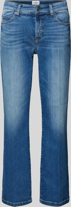 Niebieskie jeansy Cambio z bawełny