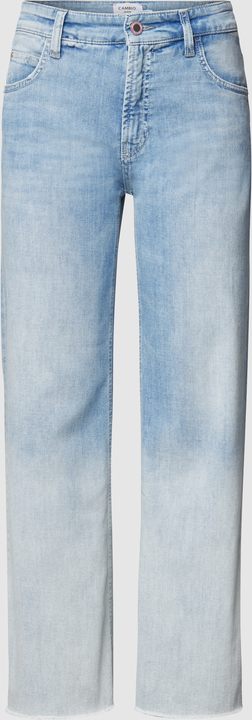 Niebieskie jeansy Cambio z bawełny w stylu casual