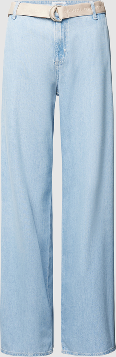 Niebieskie jeansy comma, w stylu casual