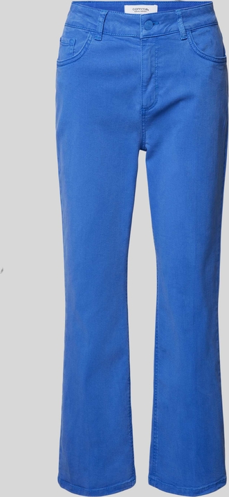 Niebieskie jeansy comma, z bawełny