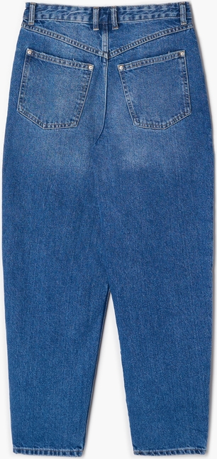 Niebieskie jeansy Cropp z bawełny w stylu casual