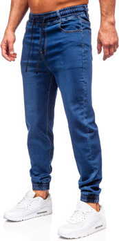 Niebieskie jeansy Denley w stylu casual
