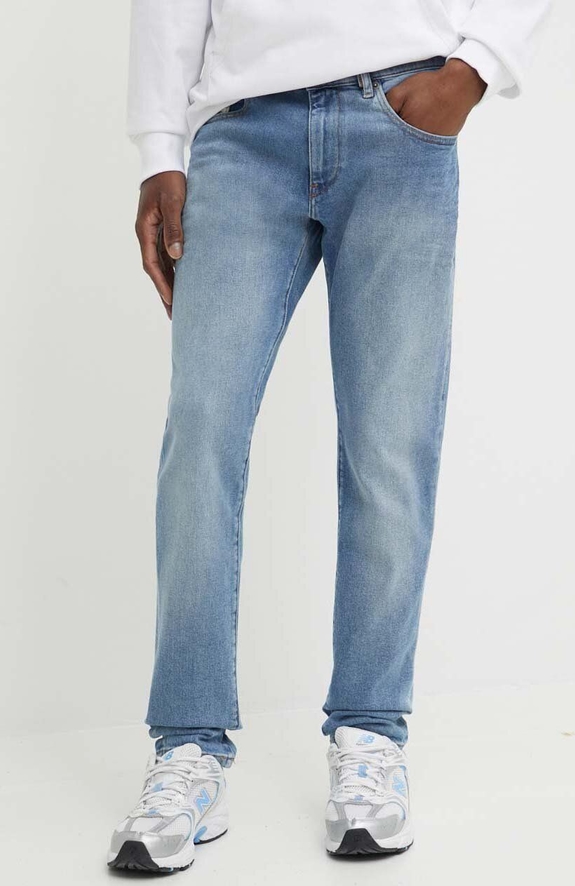 Niebieskie jeansy Diesel w stylu casual