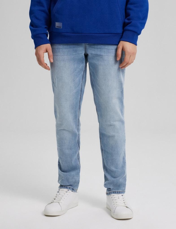 Niebieskie jeansy Diverse w stylu casual