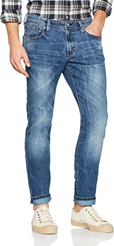 Niebieskie jeansy edc by Esprit z jeansu
