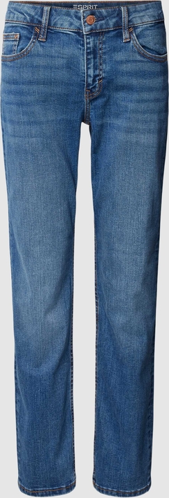 Niebieskie jeansy Esprit w street stylu