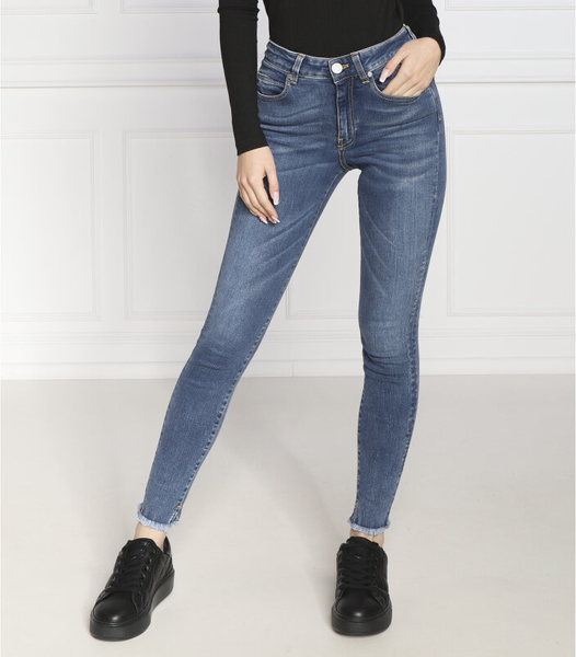 Niebieskie jeansy Gaëlle Paris w stylu casual