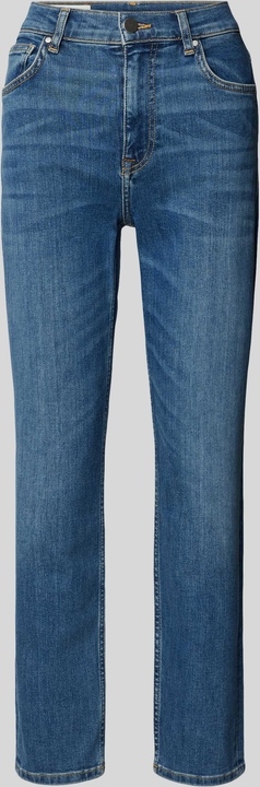 Niebieskie jeansy Gant z bawełny w street stylu