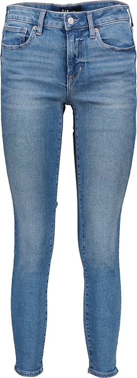 Niebieskie jeansy Gap w stylu klasycznym