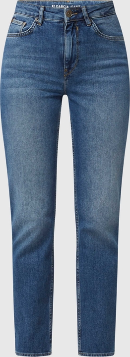 Niebieskie jeansy Garcia z bawełny w stylu casual