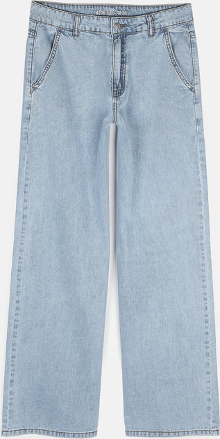 Niebieskie jeansy Gate w stylu casual z jeansu