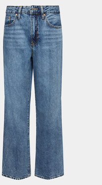 Niebieskie jeansy Gina Tricot w street stylu