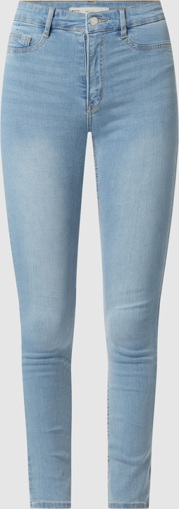 Niebieskie jeansy Gina Tricot z bawełny