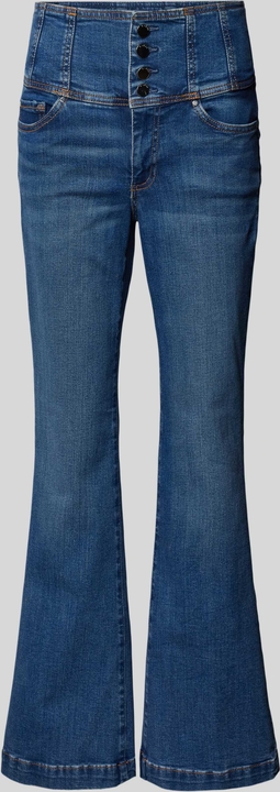 Niebieskie jeansy Guess w street stylu z bawełny