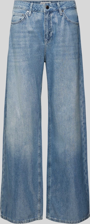 Niebieskie jeansy Guess z bawełny