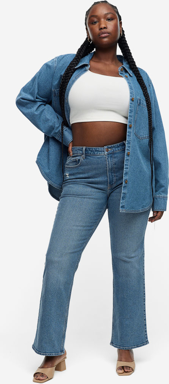 Niebieskie jeansy H & M