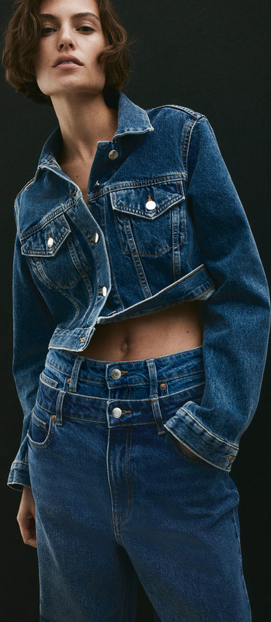 Niebieskie jeansy H & M
