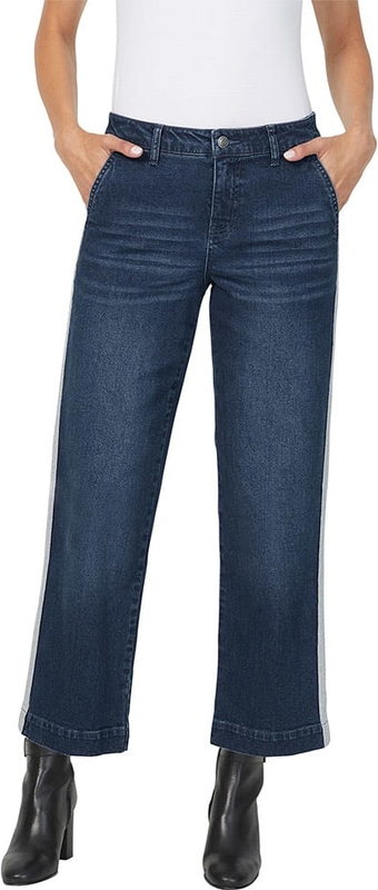 Niebieskie jeansy Heine z bawełny w stylu casual