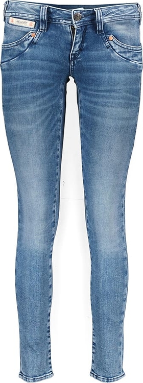 Niebieskie jeansy Herrlicher w street stylu