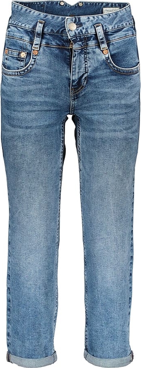 Niebieskie jeansy Herrlicher z bawełny
