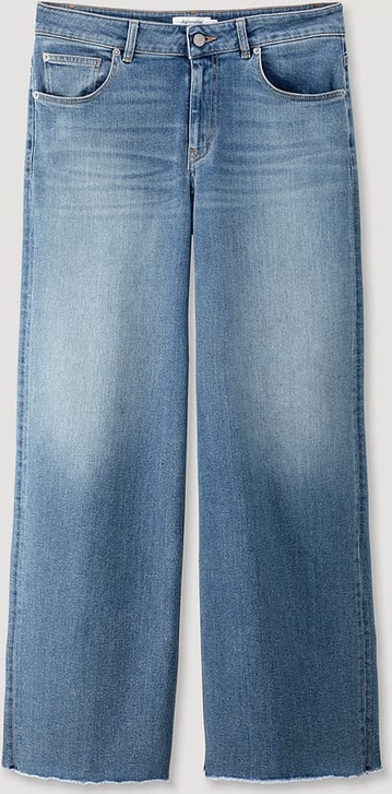 Niebieskie jeansy hessnatur w stylu casual