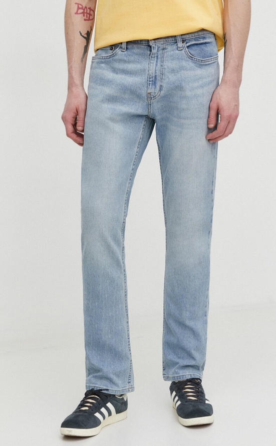 Niebieskie jeansy Hollister Co.