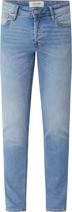Niebieskie jeansy Jack & Jones z bawełny
