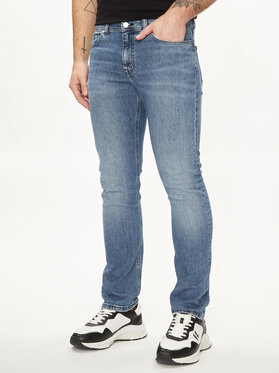 Niebieskie jeansy Karl Lagerfeld w stylu casual