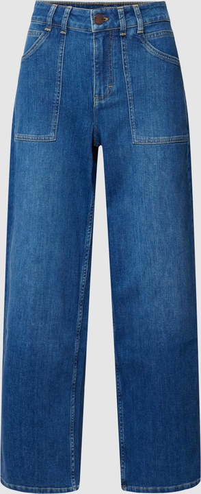 Niebieskie jeansy Lanius z bawełny w stylu casual