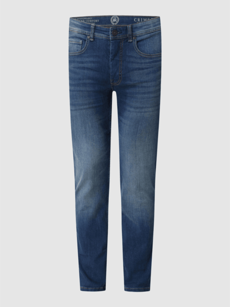 Niebieskie jeansy Lerros z bawełny