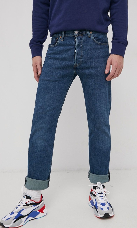 Niebieskie jeansy Levis