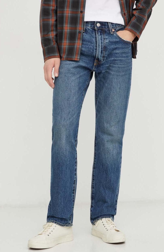 Niebieskie jeansy Levis w stylu casual