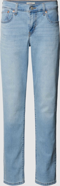 Niebieskie jeansy Levis w stylu casual z bawełny