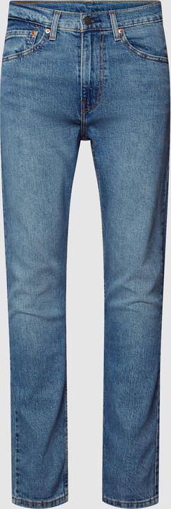 Niebieskie jeansy Levis z bawełny w street stylu