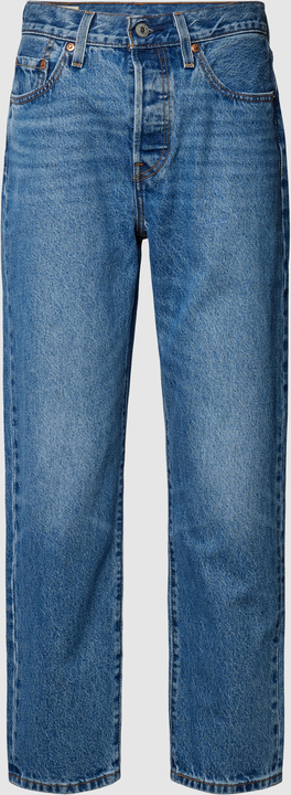 Niebieskie jeansy Levis z bawełny w stylu casual
