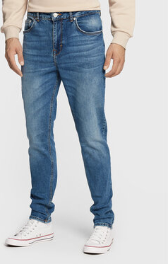 Niebieskie jeansy LTB w street stylu