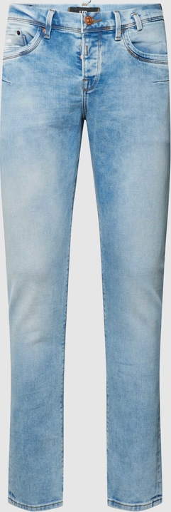 Niebieskie jeansy LTB w street stylu z bawełny