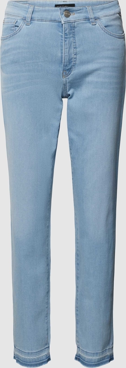 Niebieskie jeansy Marc Cain z bawełny w street stylu