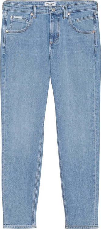 Niebieskie jeansy Marc O'Polo z bawełny