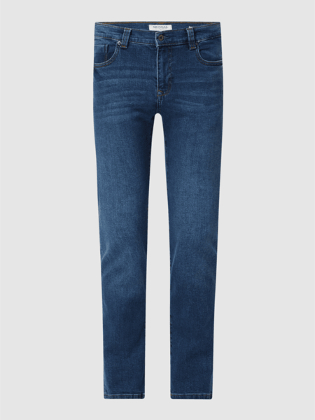 Niebieskie jeansy McNeal z bawełny w street stylu