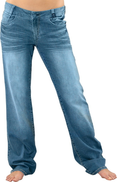 Niebieskie jeansy Metal-shop z bawełny w stylu casual