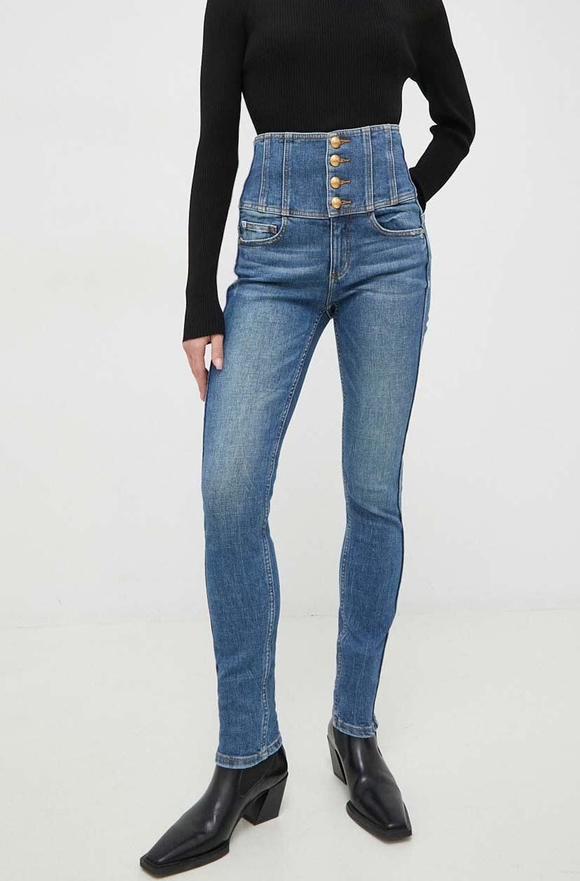 Niebieskie jeansy Miss Sixty w street stylu